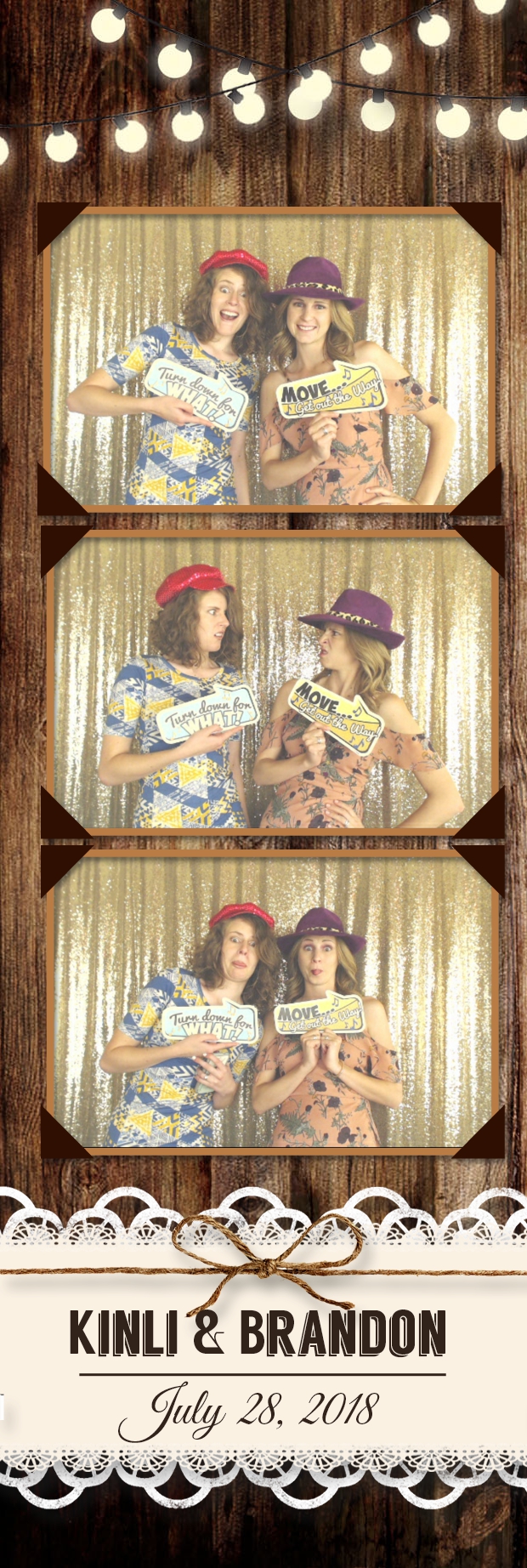 Kinli and Brandon's Wedding | View more photos from the event at gallery.photoboothbillings.com/u/PhotoBoothBillings/Kinli-and-Brandons-Wedding